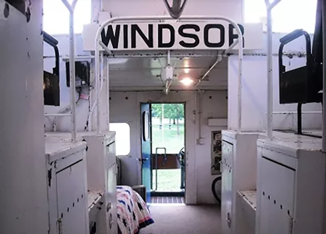 Spirit of '76 Caboose Interior
