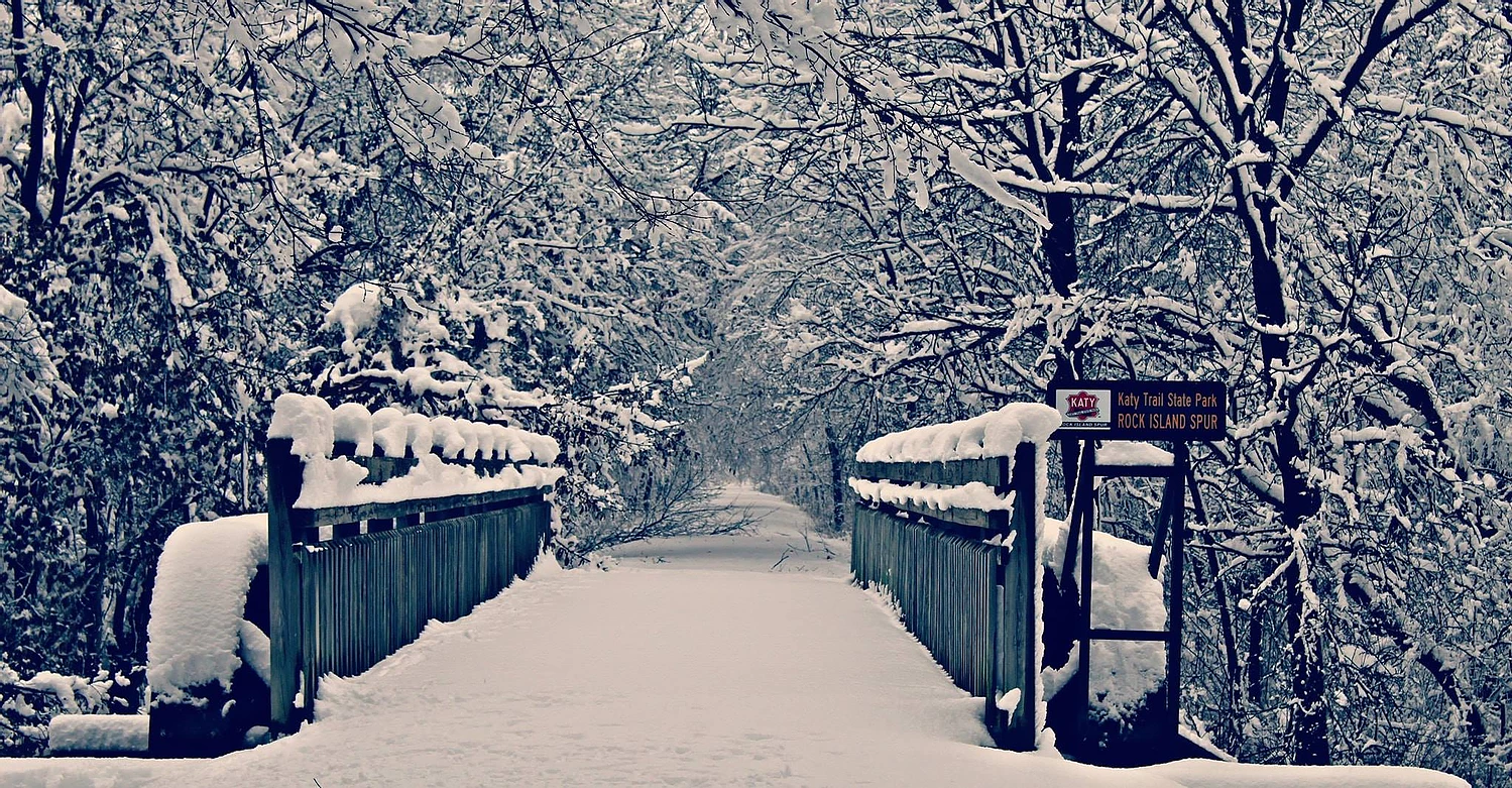 Snow Covered Bridge