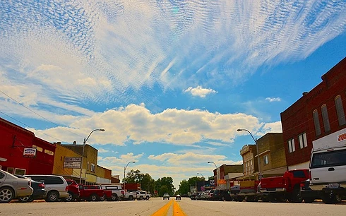 Big Sky Over Windsor Main Street 