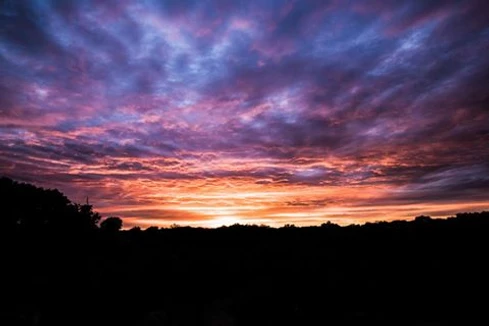 Purple Sky Over Windsor 